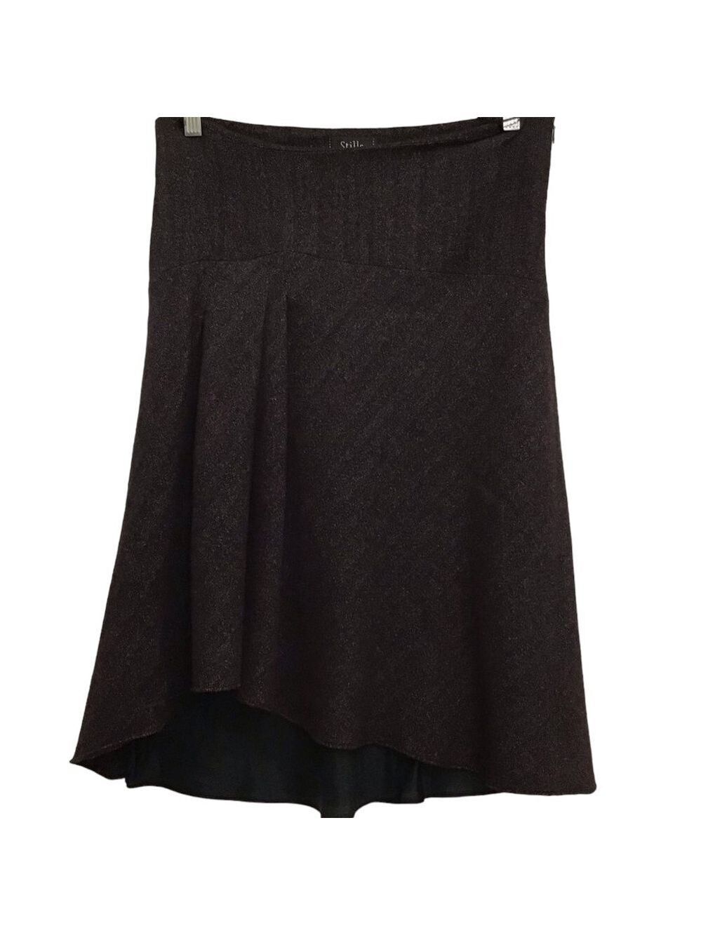 STILLS wool blend skirt brown tulip 38